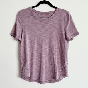 Lululemon Long Distance Short Sleeve - Heathered